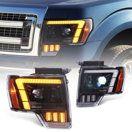 Archaic LED Headlight Assembly For Ford F150/FX2/XLT 2009-2014