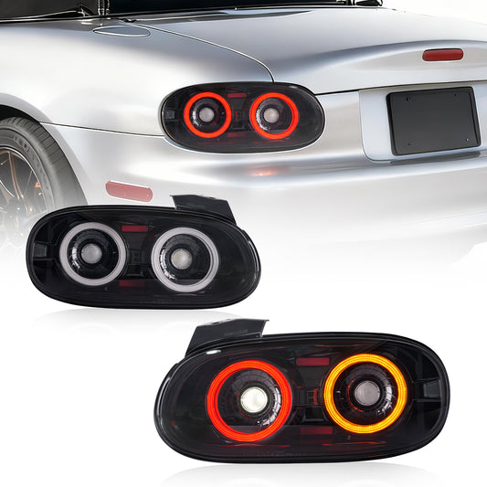 Archaic LED Tail Lights Assembly For Mazda MX-5 NB/Mazda Roadster NB/Mazda Miata NB 1998-2005