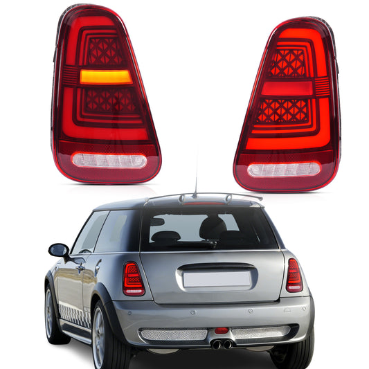 Archaic LED Sequential Tail Lights For 2001-2007 Mini Cooper R50 R52 R53