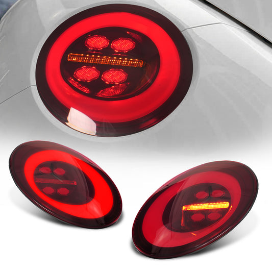 Archaic LED Tail Lights For VW Beetle 2006-2012 Startup Animation