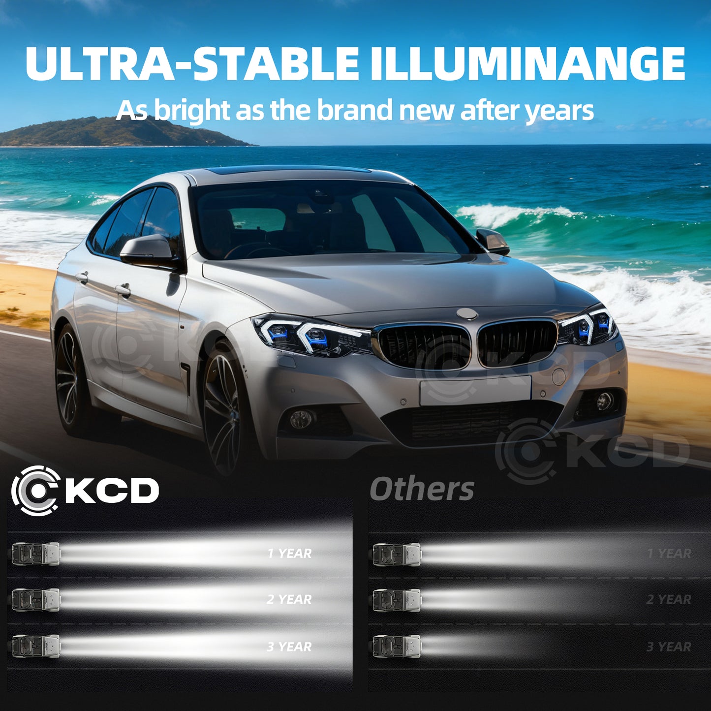 Archaic LED Headlight Assembly For BMW 3 Series F30 F35 2013-2022