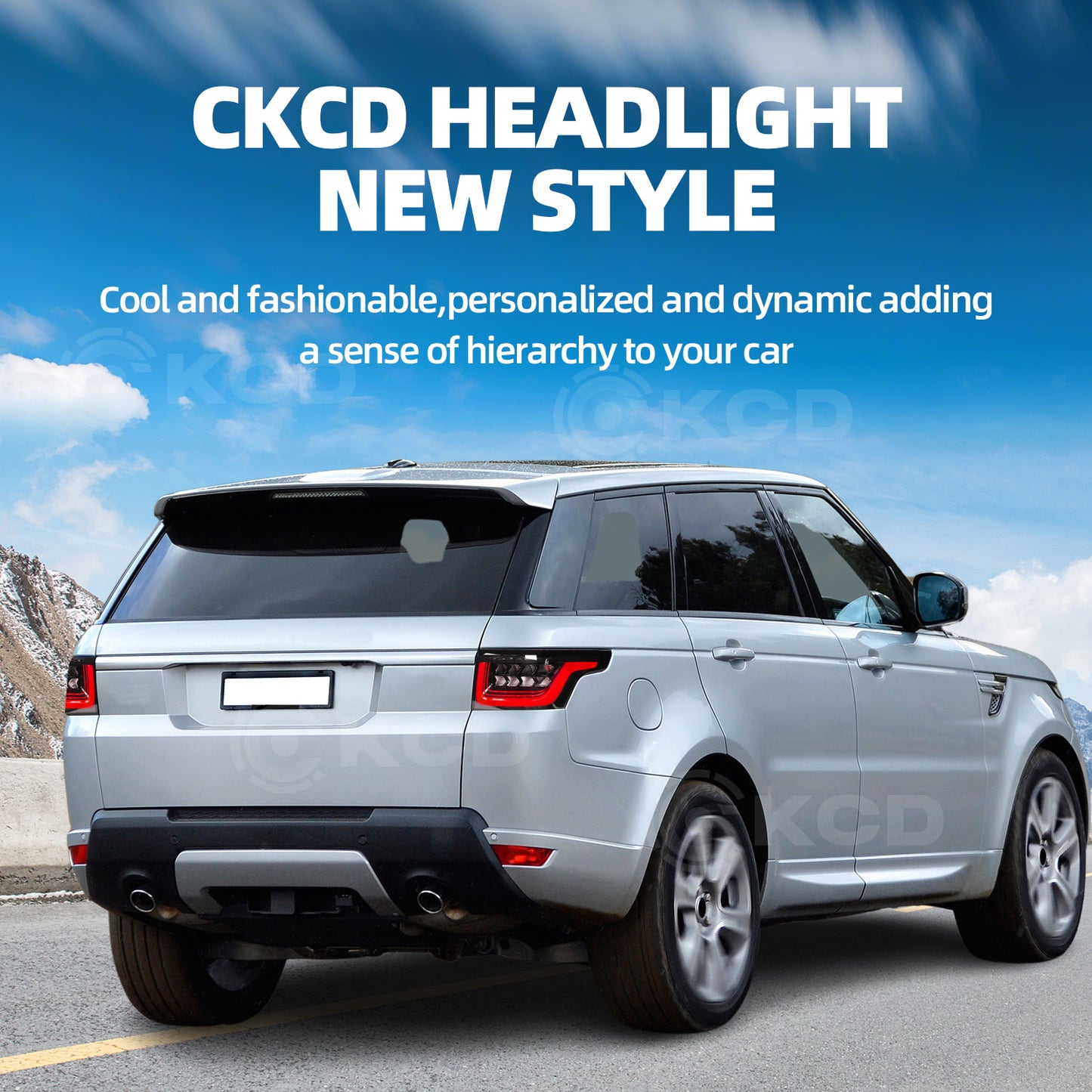 Archaic LED Taillight Assembly For Land Rover Range Rover Sport HSE 2014-2020