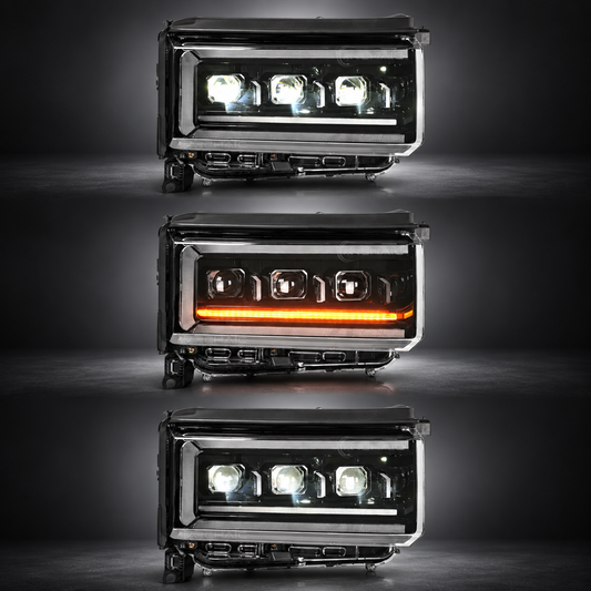 “Legacy Reborn” LED Headlights for Toyota Land Cruiser LC250 2025–2026 | Dynamic DRL