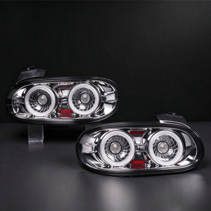 Archaic LED Tail Lights Chrome For Mazda MX-5 NB/Mazda Roadster NB/Mazda Miata NB 1998-2005
