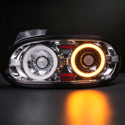 Archaic LED Tail Lights Chrome For Mazda MX-5 NB/Mazda Roadster NB/Mazda Miata NB 1998-2005