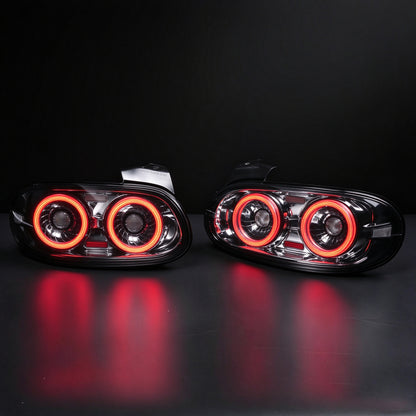Archaic LED Tail Lights Chrome For Mazda MX-5 NB/Mazda Roadster NB/Mazda Miata NB 1998-2005
