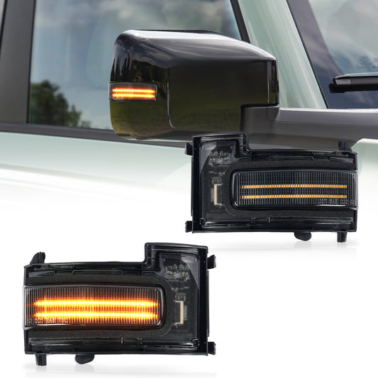 Archaic Sequential LED Side Mirror Lights for Ford Bronco 2021–2026 | 2 Light Strip Options