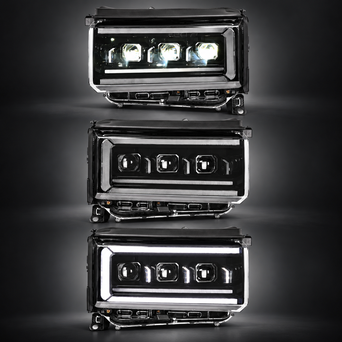 “Legacy Reborn” LED Headlights for Toyota Land Cruiser LC250 2025–2026 | Dynamic DRL