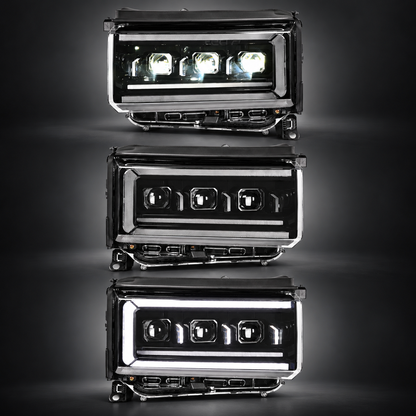 “Legacy Reborn” LED Headlights for Toyota Land Cruiser LC250 2025–2026 | Dynamic DRL