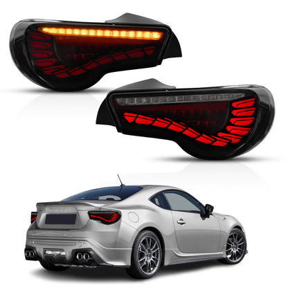 LED Tail Lights For 2012-2021 Toyota 86 Subaru BRZ Scion FR-S,Rear Lamps w/Sequential