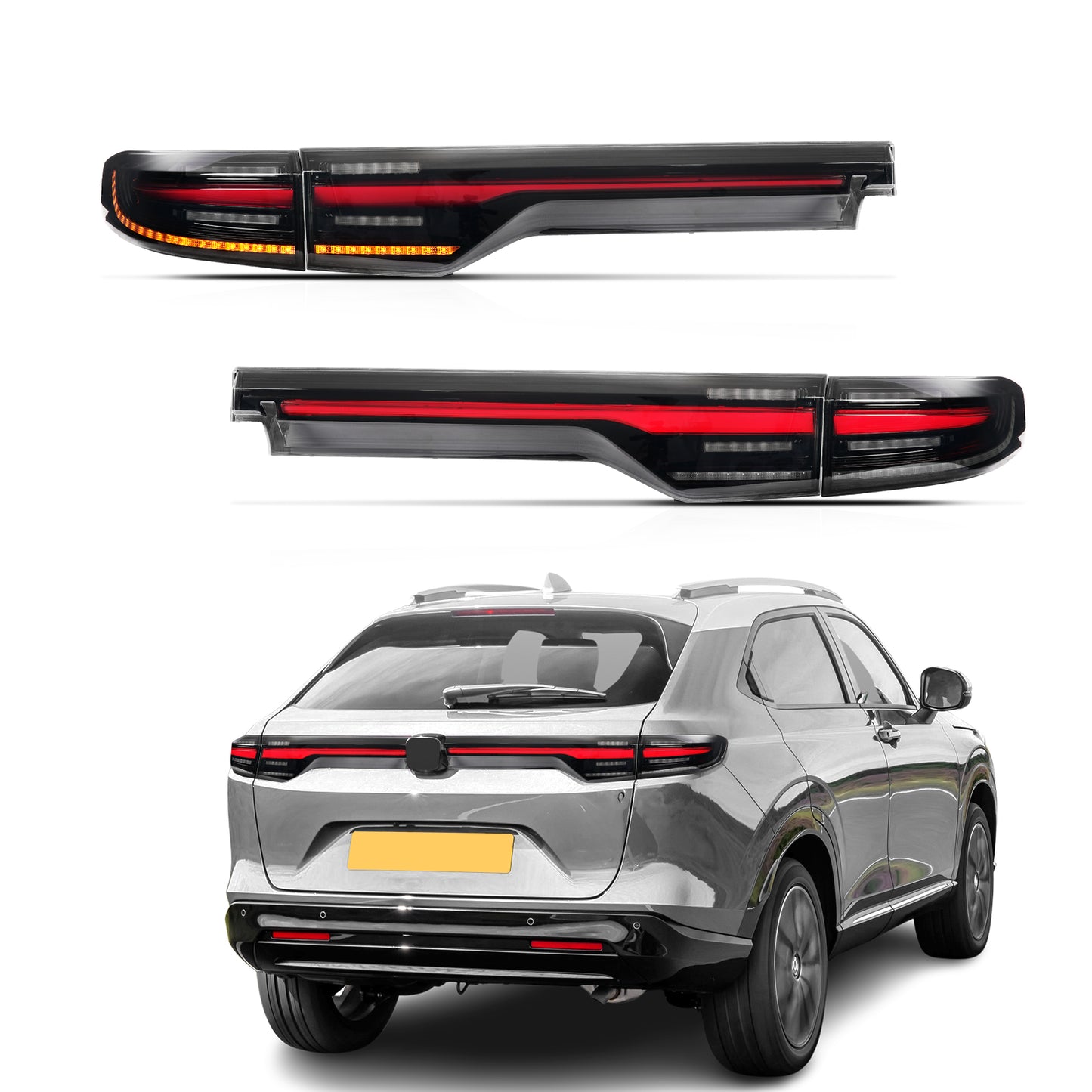 Archaic LED Taillight Assembly For Honda Vezel 2023-2025 Sequential Turn Signal