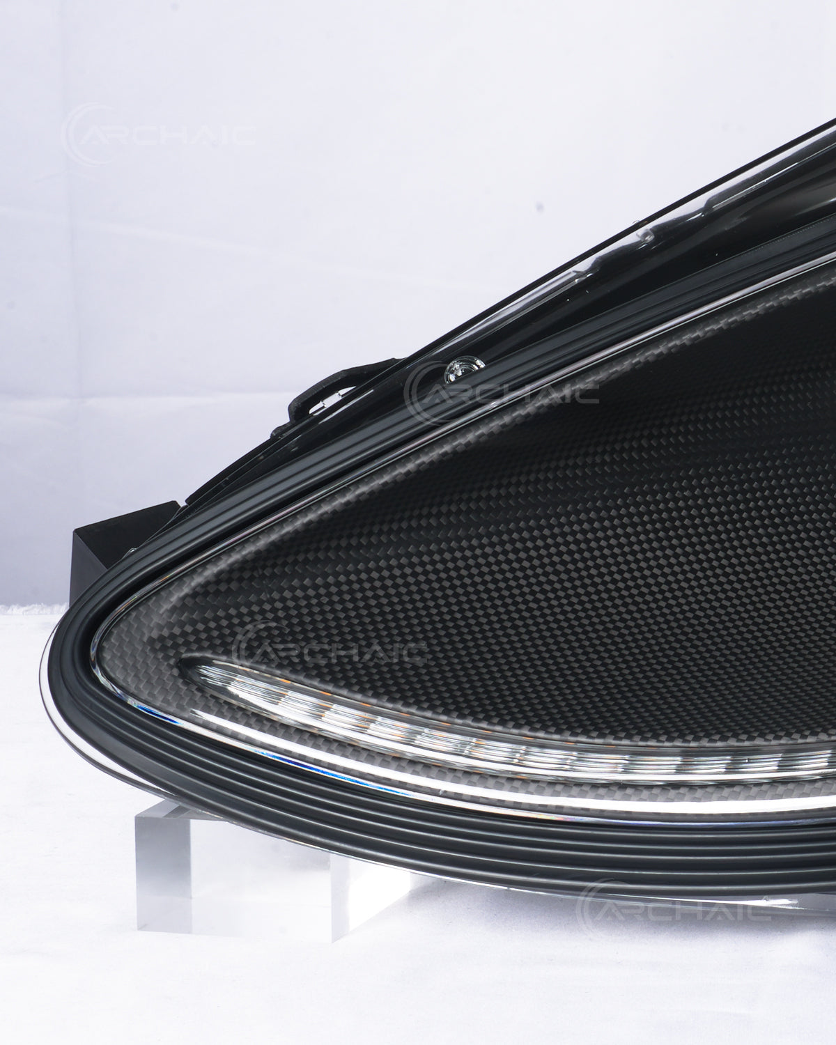 Bi-Xenon Headlights for Ferrari F430 2005-2010 | Real Carbon Fiber OEM+ Upgrade,with E-mark
