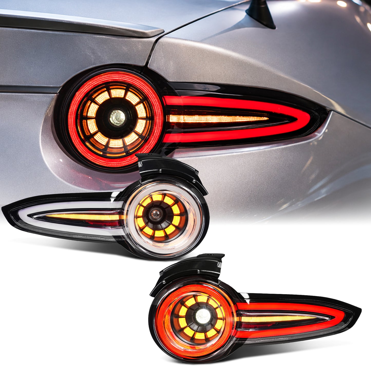 🔥Archaic Reimagining Collection – Rotor Signature E-Mark LED Tail Lights for Mazda MX-5 Miata ND (ND1 / ND2 / ND3)
