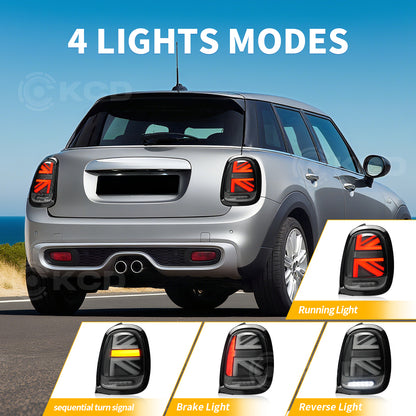 Archaic LED Taillight Assembly For Mini Cooper F56 2014 2015 2016