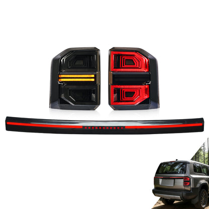 “Personalize signature” Tail Lights for Toyota Land Cruiser Prado LC250 2025–2026 | With Middle Light Bar