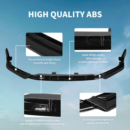 Archaic Front Bumper Lower Lip For 10 Gen Honda Accord SK-260 2018