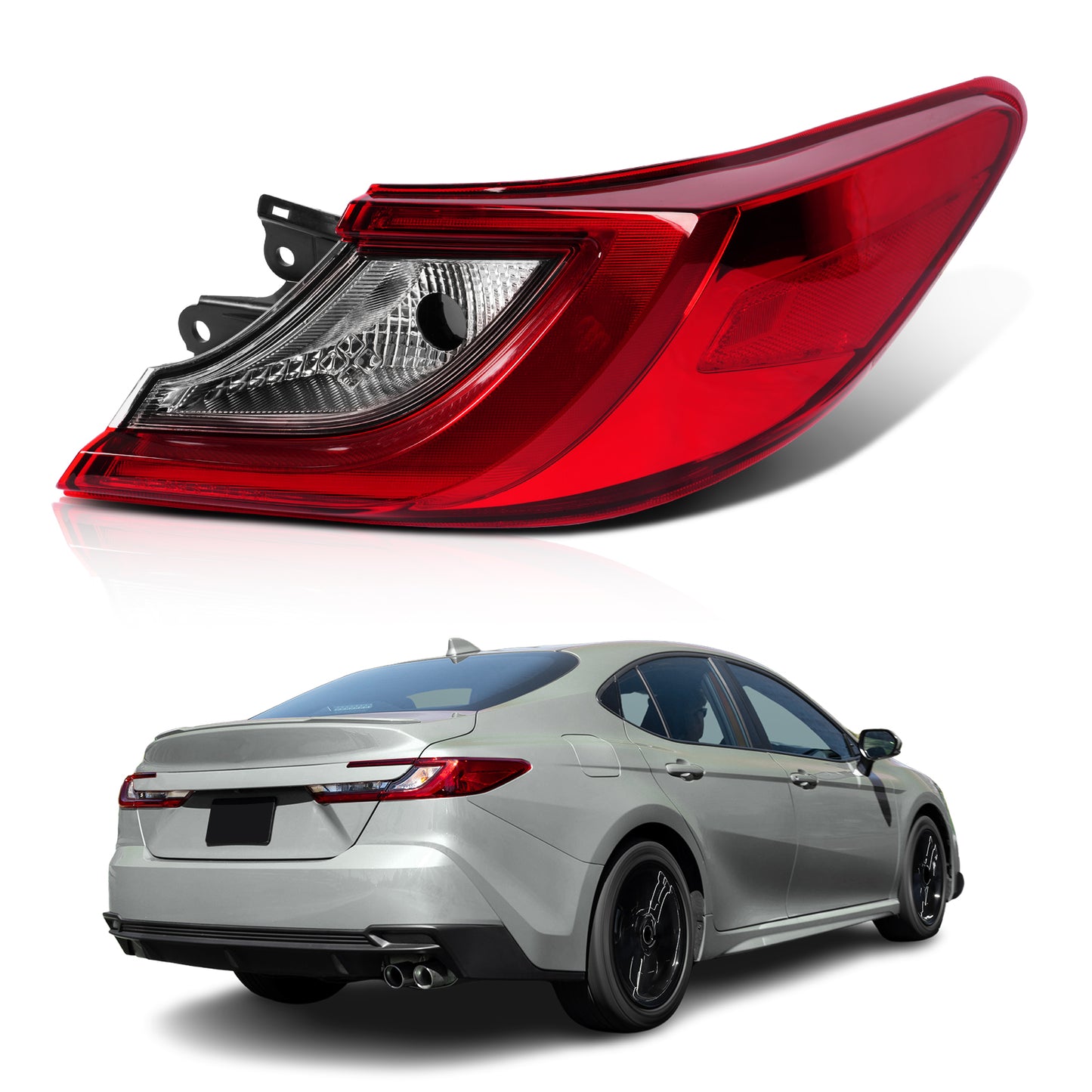 Archaic LED Tail Lights Assembly For Toyota Camry TRD Hybrid LE 2025