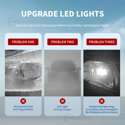 Archaic LED Tail Lights Assembly For Toyota Camry TRD Hybrid LE 2025