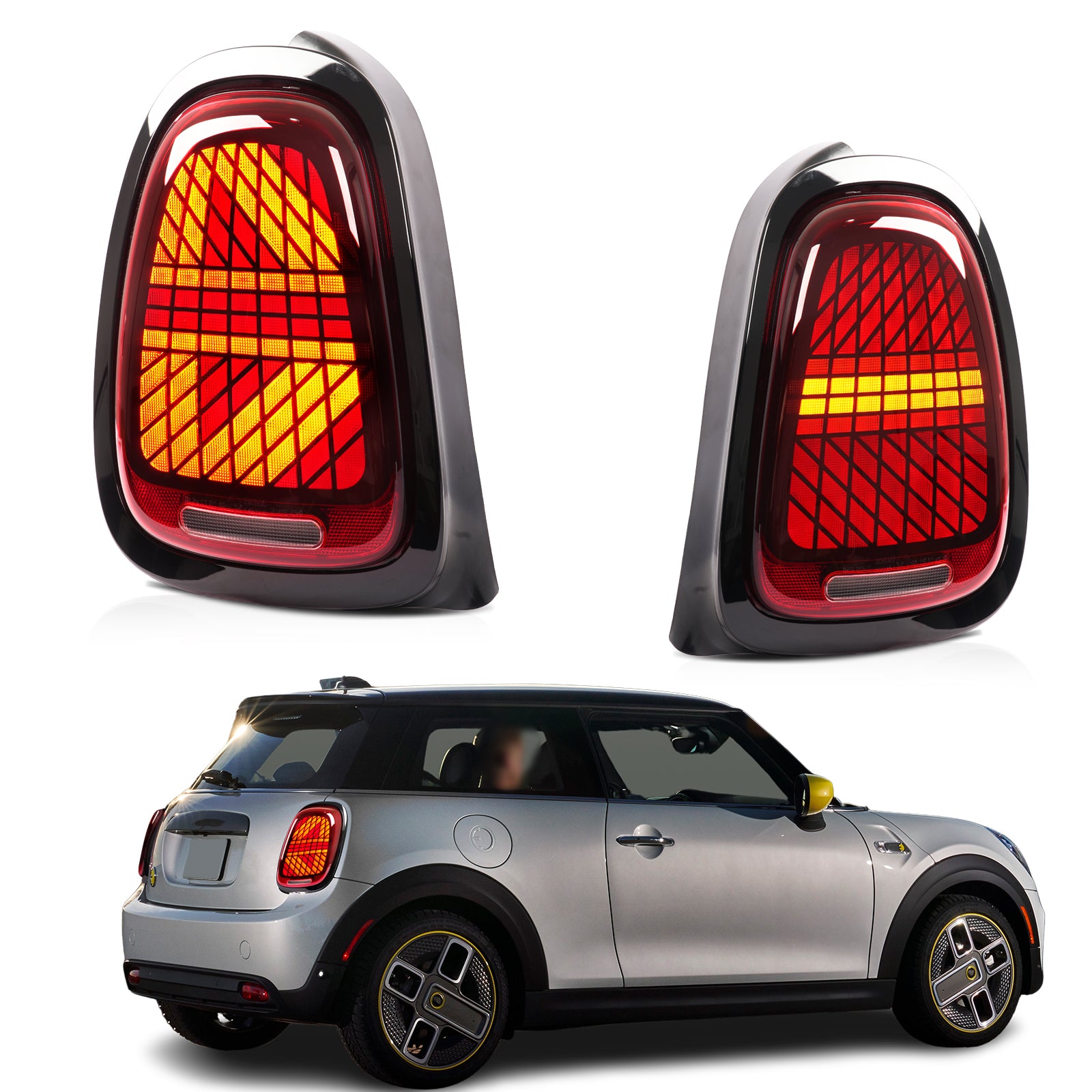 Archaic LED Tail Lights Assembly For Mini Cooper F55 F56 F57 2014–2024 ...