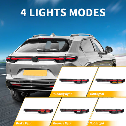 Archaic LED Taillight Assembly For Honda Vezel 2023-2025 Sequential Turn Signal