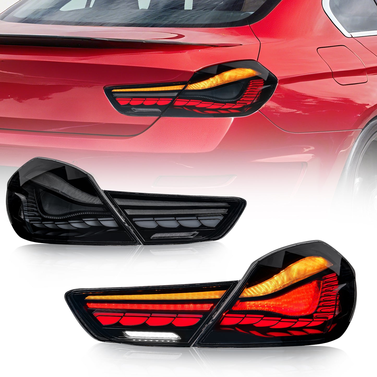 Archaic LED Tail lights for BMW 6 Series F06 F12 F13 M6 640i 650i Alpina B6 2012-2019