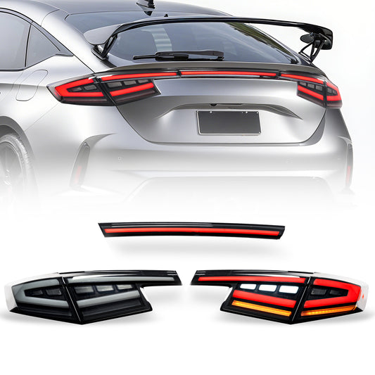 Archaic LED Tail Lights Aseembly For 11th Gen Honda Civic Type R 2022-2025