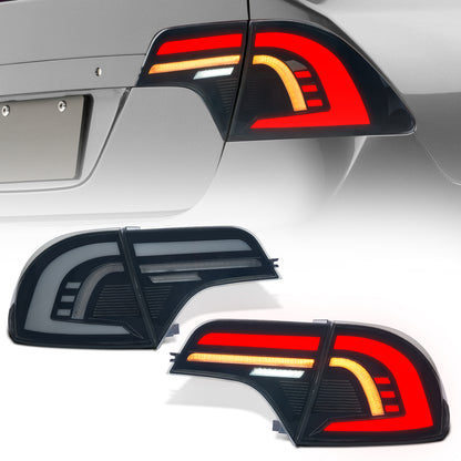 Archaic LED Tail Lights Assembly For 8th Gen Honda Civic Sedan 2006-2011