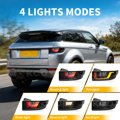 Archaic LED Tail Light Assembly For Range Rover Evoque L538 2011-2020