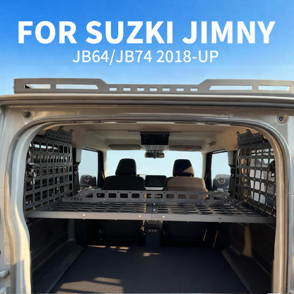 Archaic Rear Cargo Rack Shelf Luggage Storage Box Kit For Suzuki Jimny JB64 JB74 2018-UP