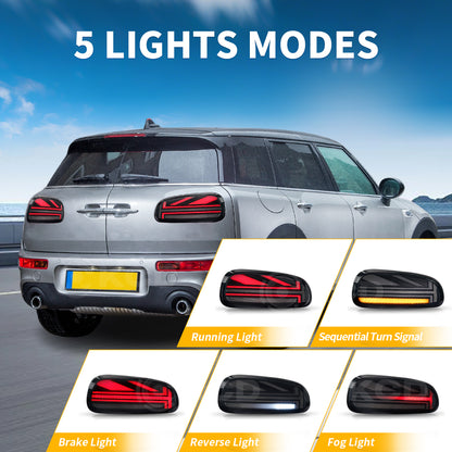 Archaic LED Tail Lights Assembly For Mini Cooper Clubman F54 F54N 2015-2023