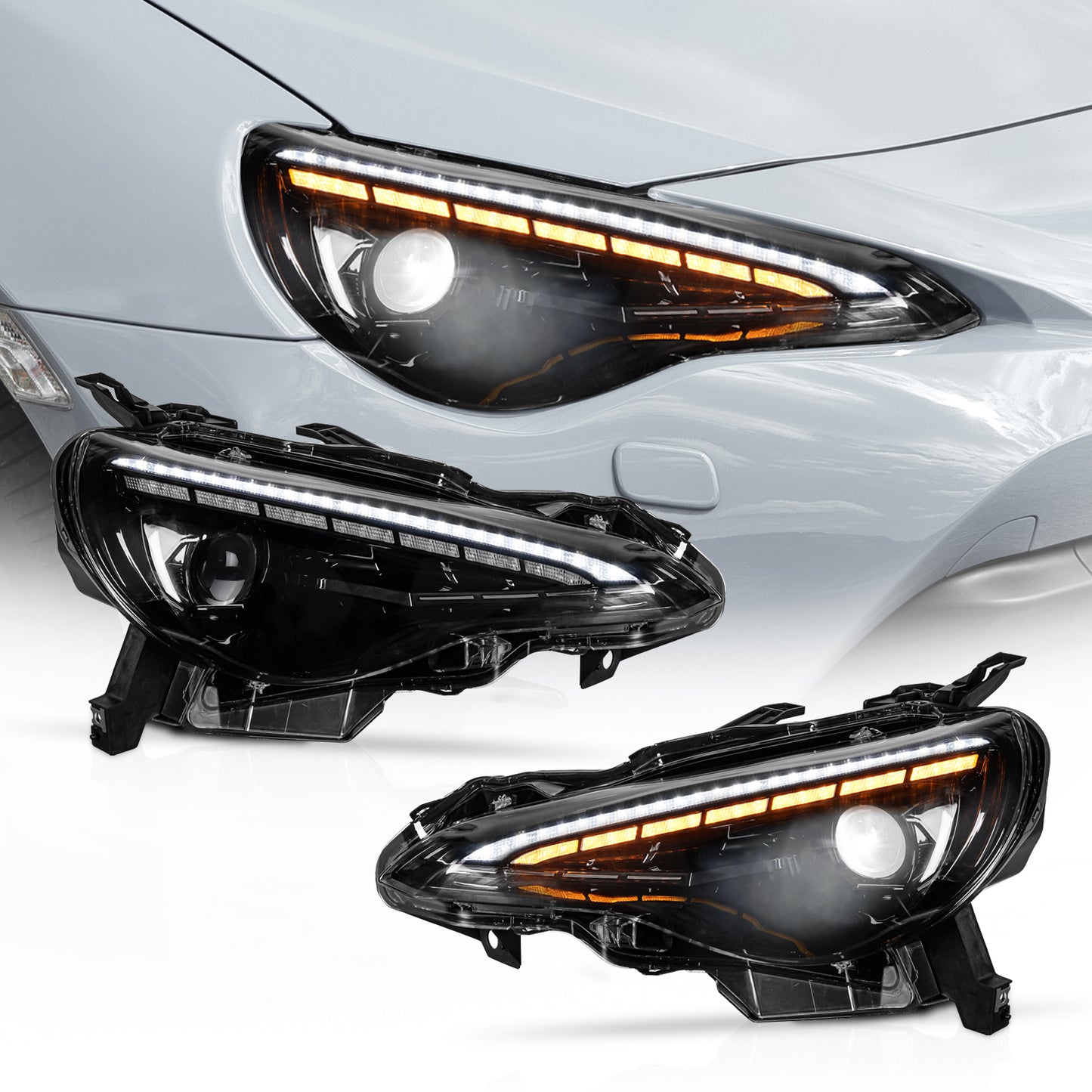 LED Headlight For 2012-2016 Scion FR-S 2012-2021 Toyota 86 2013-2021 Subaru BRZ