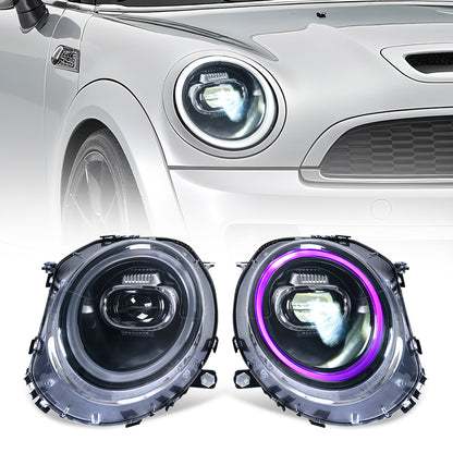 Archaic LED Headlight Assembly For Mini Cooper R55 R56 R57 R58 R59 2007-2015