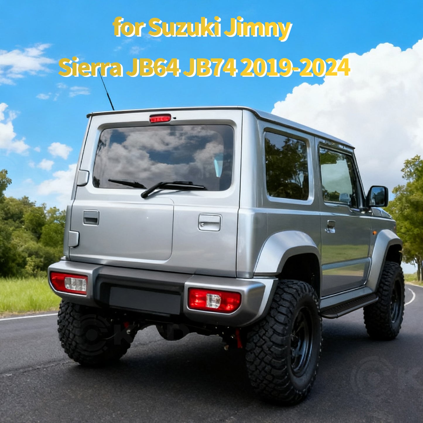 Archaic Side Steps Running Board For Suzuki Jimny Sierra JB64 JB74 2019-2024