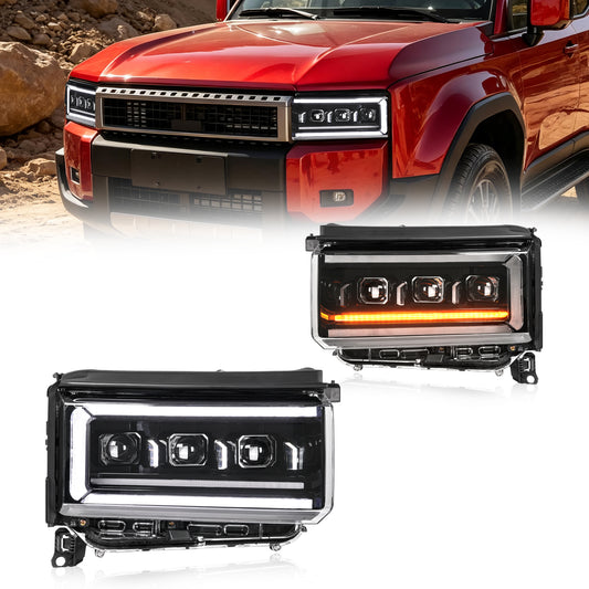 Archaic LED Headlights for Toyota Land Cruiser LC250 2024-2026