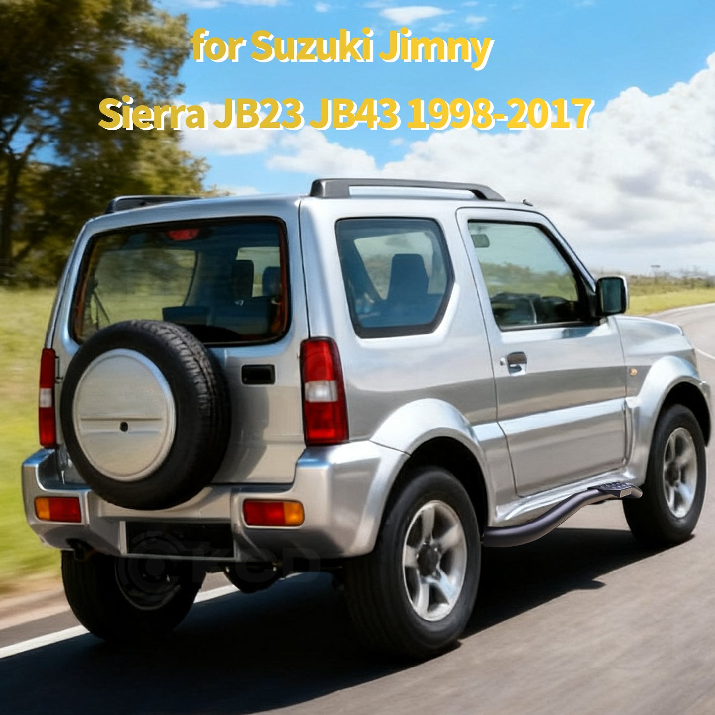 Archaic Side Steps Running Board Pedals Nerf Bar For Suzuki Jimny Sierra JB64 JB74 2019-2024