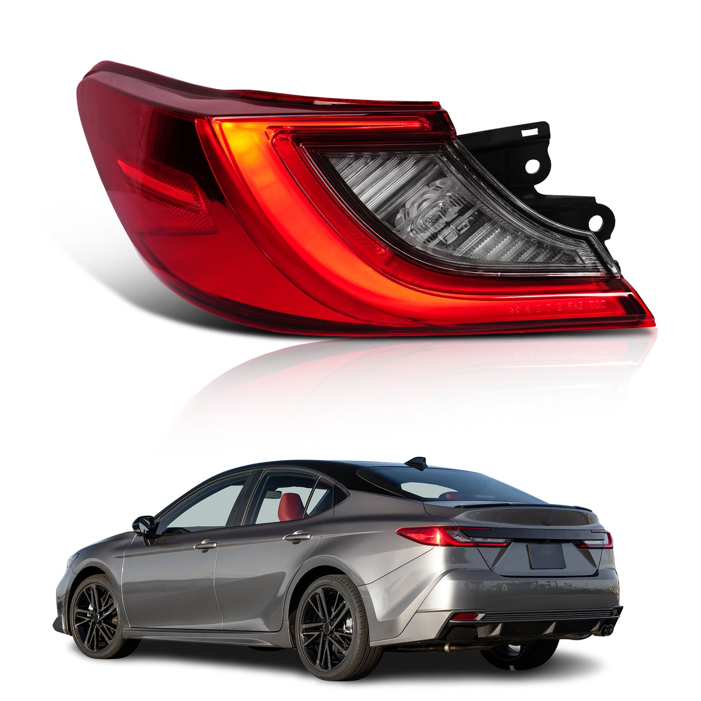 Archaic LED Tail Lights Assembly For Toyota Camry XLE/XSE/TRD 2025