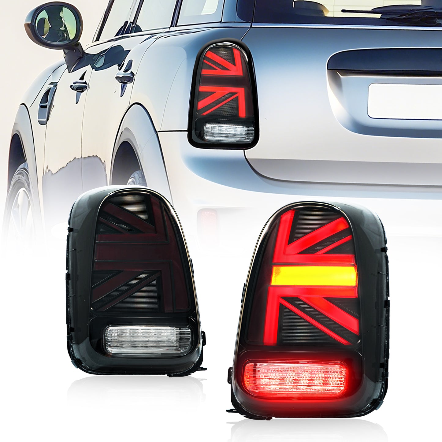 Archaic LED Taillight Aseembly For MINI Countryman Cooper F60 Pre-LCI 2017-2020