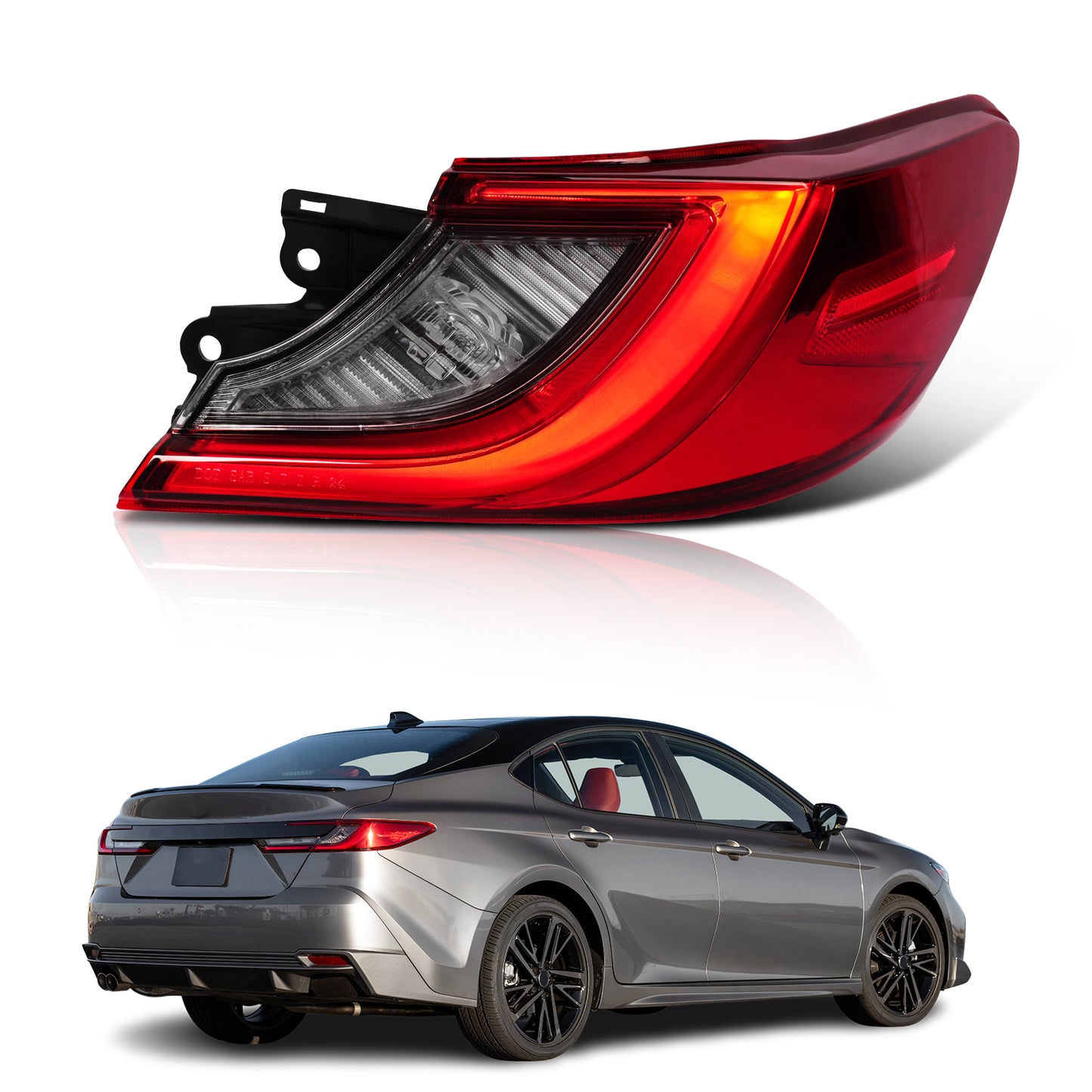 Archaic LED Tail Lights Assembly For Toyota Camry XLE/XSE/TRD 2025