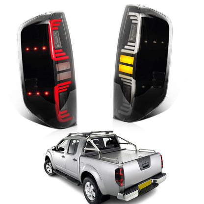 Archaic LED Taillight Assembly For Nissan Navara D40 2005-2014 Sequential Turn Signal