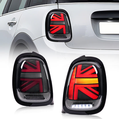 Archaic LED Taillight Assembly For Mini Cooper F55 F56 F57 2014-2024 Sequential Turn Signal