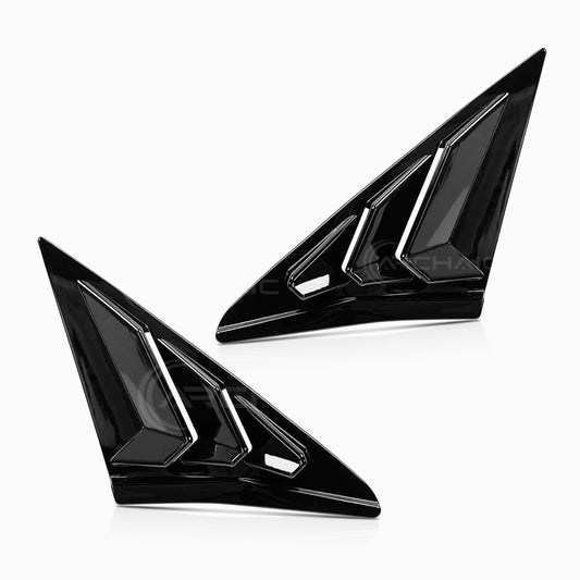 Archaic Side Vent Window Louver Cover For Honda Civic Hatchback 2016-2021