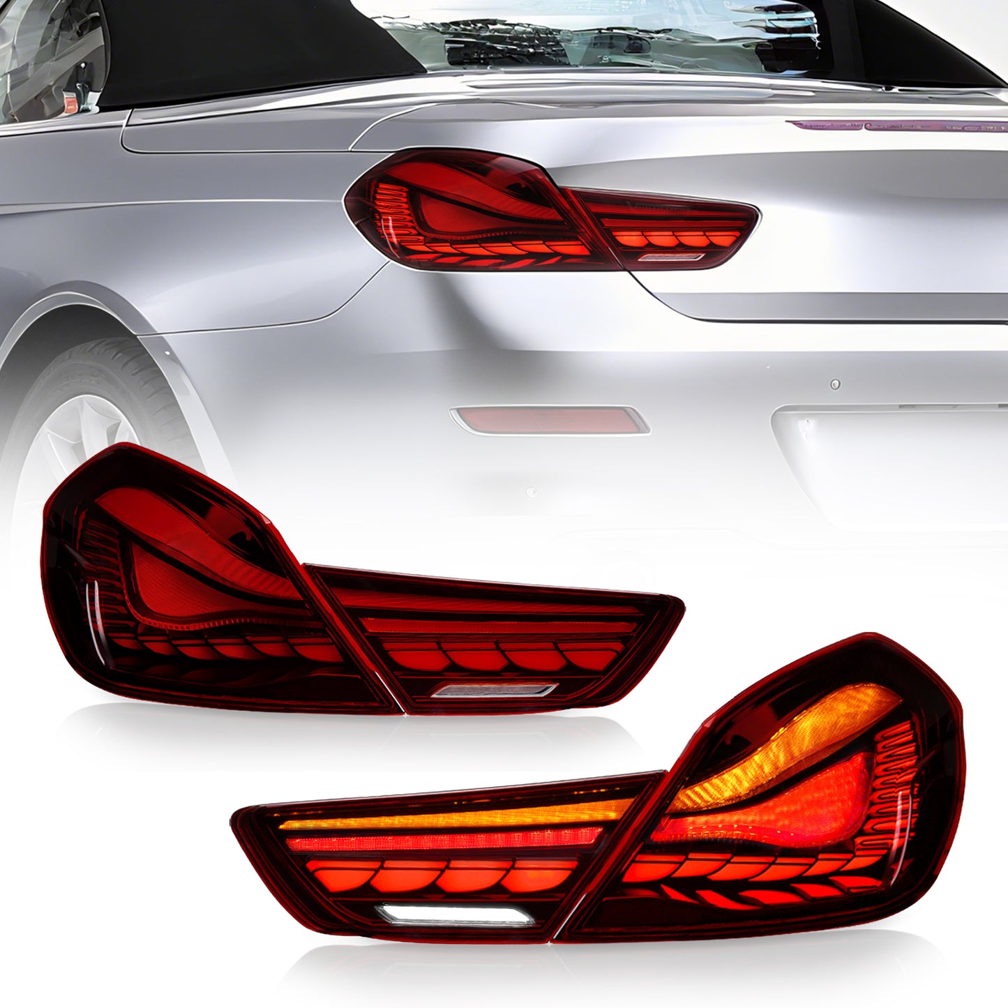 Archaic LED Tail lights for BMW 6 Series F06 F12 F13 M6 640i 650i Alpina B6 2012-2019