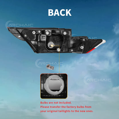 Archaic LED Tail Lights Assembly For Toyota Camry LE SE TRD 2025