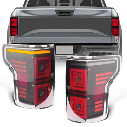 Retro-LED-Rückleuchten für Ford F150 Platinum/XLT/Limited 2015-2020