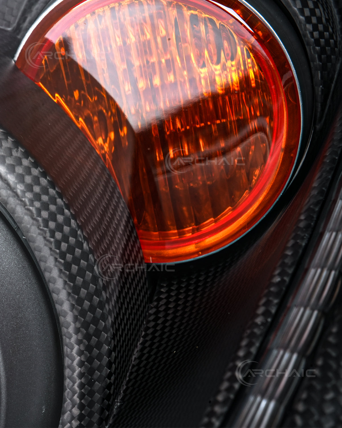 Bi-Xenon Headlights for Ferrari F430 2005-2010 | Real Carbon Fiber OEM+ Upgrade,with E-mark