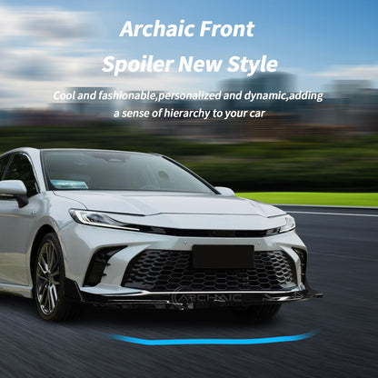 Archaic Front Bumper Lower Lip For Toyota Camry XSE XLE 2024