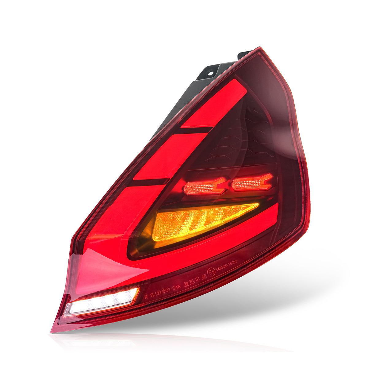 Archaic LED Taillight Assembly For Ford Fiesta Hatchback 2009-2012