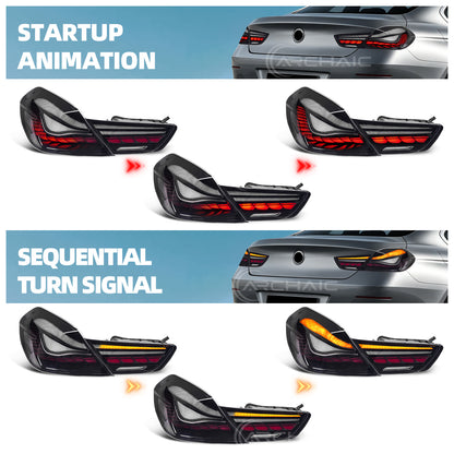 Archaic LED Tail lights for BMW 6 Series F06 F12 F13 M6 640i 650i Alpina B6 2012-2019