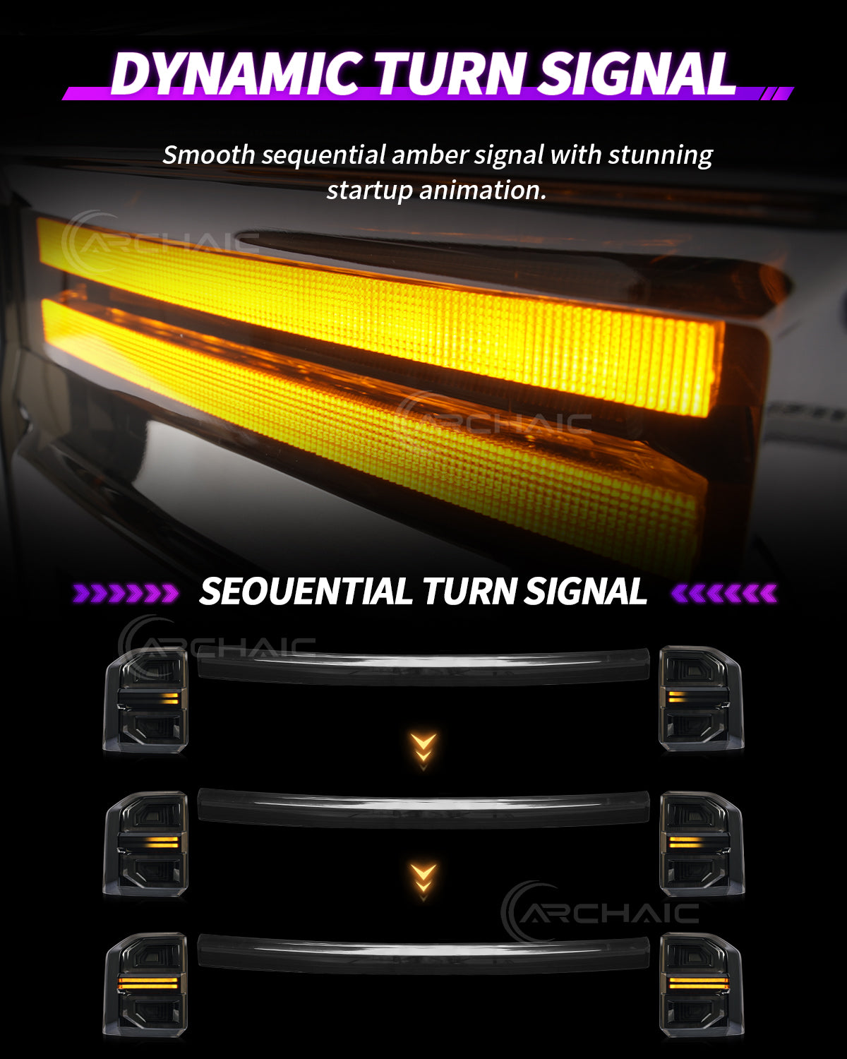 “Personalize signature” Tail Lights for Toyota Land Cruiser Prado LC250 2025–2026 | With Middle Light Bar