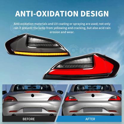 LED Tail Lights for BMW Z4 E89 2009-2016 Sequential Rear Lamps Startup Animation